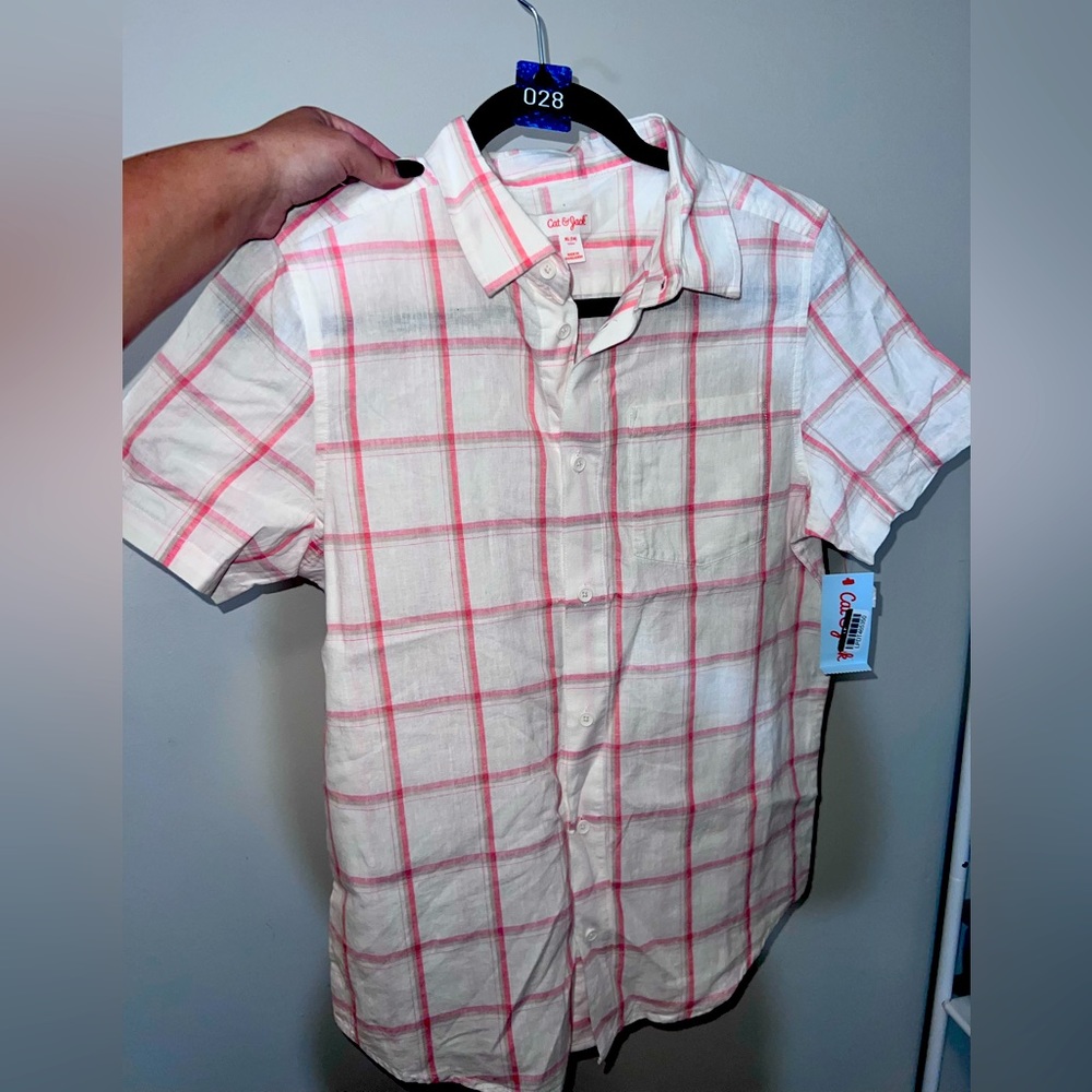 Cat and jack kids button down